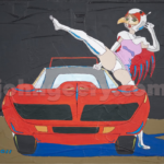 princess and EV2 hemi orange superbird