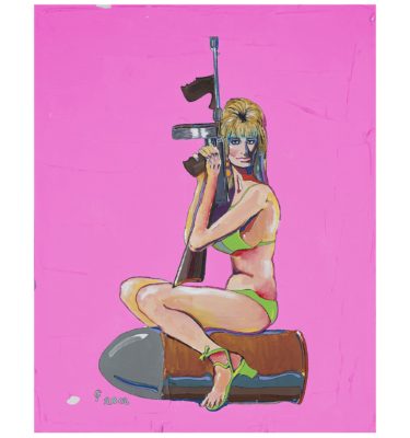 tommy gun femme pink
